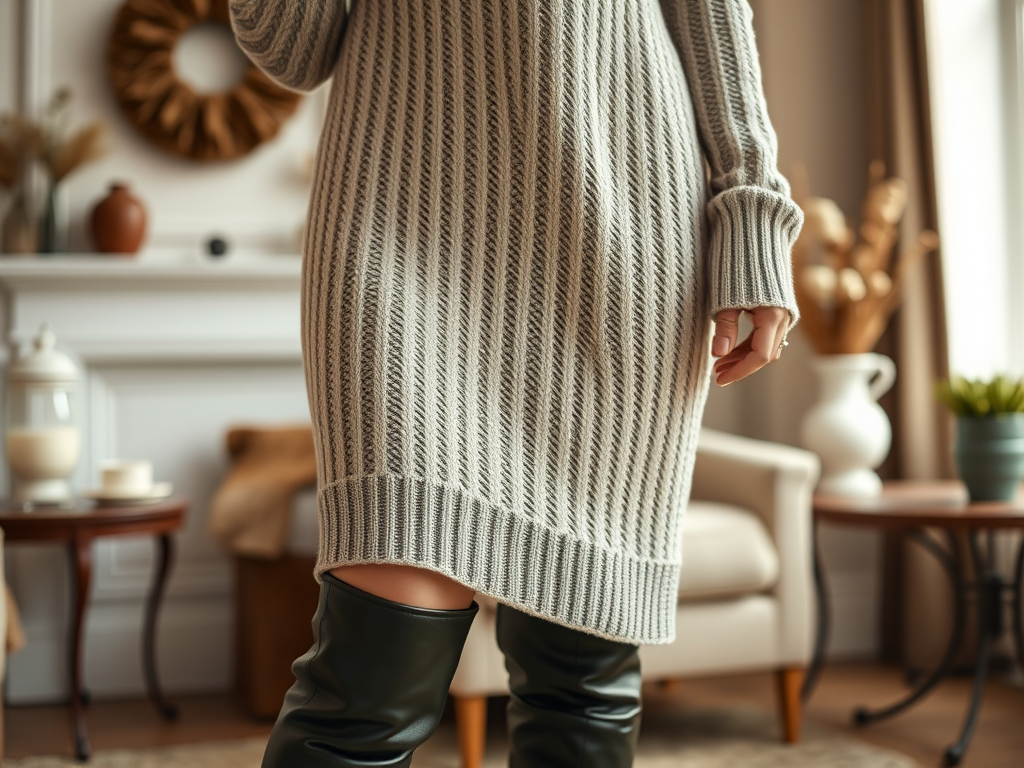palloimre.ro | Rochie cu cizme lungi: mixul perfect între elegant și casual