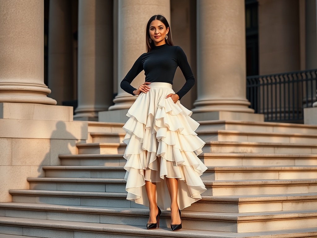 palloimre.ro | Cum să porți cu stil articolele vestimentare cu volane palloimre.ro | Cum să porți cu stil articolele vestimentare cu volane