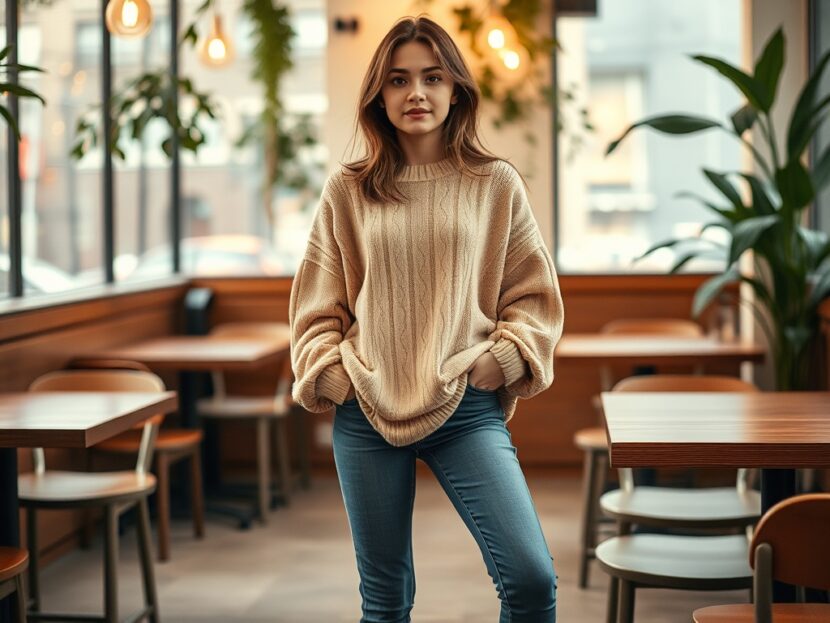 palloimre.ro | Cum să porți un pulover oversized